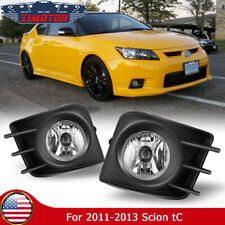 Pair Fog Lights For 2011 2012 2013 Scion Tc Clear Driving Bumper Lamps Wwiring