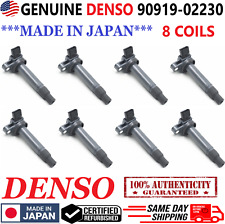 Oem Genuine Denso X8 Ignition Coils For 1998-2009 Toyota Lexus V8 90919-02230