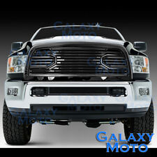 Front Hood Big Horn Black Replacement Grilleshell For 10-18 Dodge Ram 25003500