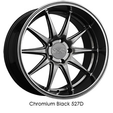Xxr Wheels Rim 527d 18x10.5 5x114.3 Et20 73.1cb Chromium Black