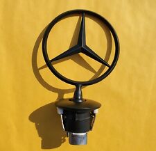 Mercedes Benz Matte Black Hood Ornament Star Amgces -satisfaction Guaranteed