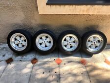 Set Of 4 Porsche 911 Oem Fuchs Wheels 16x7 And 16x8 Rims Tires