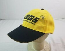 Jegs High Performance Auto Parts Racing Strapback Hat Signed Yellow