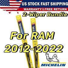 For Michelin Wiper Blades Set For Ram 150025003500 2012-2022 Front Left Right