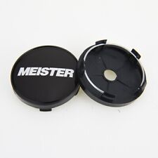 4 X 60 Mm For Work Meister Black Silver Alloy Wheel Center Caps Hub Cap Rim Caps