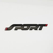 2 Sport Emblem Badge Decal Matte Black For Explorer Edge Fusion Escape Focus Car