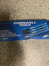 Cornwell Tools Blue Power 38 Drive Magnetic Universal Spark Plug Extension Set