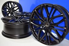19 Lexus Is500 Is350 Is250 Factory Oem Wheels Rims Satin Black Finish Staggered