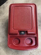 78-91 1978-1991 Ford Truck Bronco Center Console Wlocking Latch Red Oem Nice
