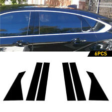 For 2014-2020 Chevrolet Impala Door Pillar Post Trim Gloss Black Car Exterior