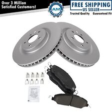 Front Premium Ceramic Brake Pad Coated Rotor Kit For 11-14 Ford Mustang Gt