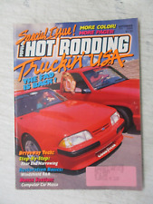 Popular Hot Rodding Magazine Sept 1989 Truck U.s.a. Rear End Narrowing Tech