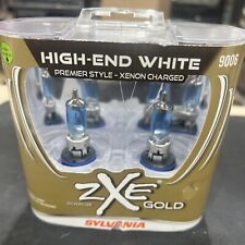 Sylvania Silverstar Xenon Zxe 9006 Gold High-end White 2 Bulbs Sealed Box Wear