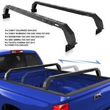 Adjustable Truck Bed Chase Rack Cross Bar For F150 Silverado Sierra Ram Tundra