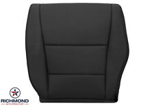 For 2010 2011 2012 2013 Acura Tsx -driver Side Bottom Leather Seat Cover Black