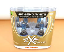 Sylvania Silverstar Zxe Gold 9006 Pair Set 9006szg.bp2 Headlight Bulbs New