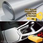 24 X 60 Silver Brushed Aluminum Vinyl Film Wrap Sticker Decal Air Bubble Free