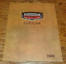 Original 1969 Mercury Cougar Xr-7 Deluxe Sales Brochure 69