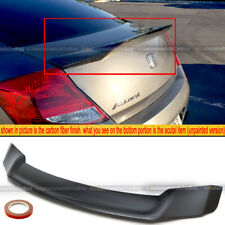 For 08-12 Accord 2dr Coupe Duckbill Highkick Unpainted Trunk Lip Wing Spoiler