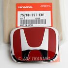 Genuine Style Front Red 75700s5te01 Emblem Civic Type R Ep3 2002-2005
