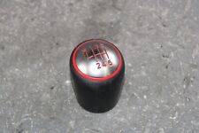 15-22 Mustang Shelby Gt350 6 Speed Black Red Ring Shifter Shift Knob Leather