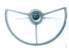 Ford C0df-13a800-d 1960-1963 Falcon Steering Wheel Chrome Horn Ring W Emblem Oem