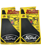 Vintage Nos 1979 2 Pair Ford Splash Guards Mud Flaps Front Rear In Package