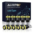 10x Auxito T10 2825 194 168 Map Dome License Plate Led White Light Canbus Bulb