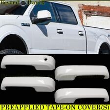 2017-2022 Ford F250-f550 Crew Cab Door Handle Covers Wo Smkh Z1 Yz Oxford White