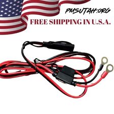 Motorcycle Battery Charger Cord Plug Tender Cable Quick Connect Extension 3