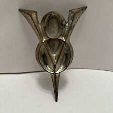 Vintage Ford Early 30s V8 Grill Emblem Metal Pre-owned