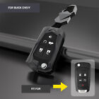 Zinc Alloy Silicone Remote Key Case Cover Chain 5 Button For Chevrolet Gmc Buick