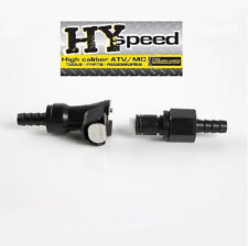 Hyspeed Fuel Gas Line Quick Connect Disconnect 516 Motorcycle Dual Shut Off