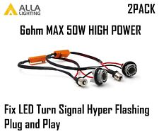 Allalighting 1156 7506 50w Load Resistor Fix Led Turn Signal Hyper Flashing Fast