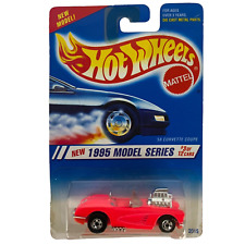 Hot Wheels 1995 Model Series 58 Corvette Coupe Pink 3 Of 12 Collector No 341
