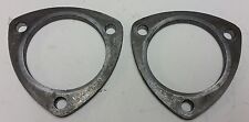 3.5 Id Header Collector Rings Weld-slip On 3-bolt 516 Thick Steel Flange