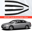 For 2003-2007 Honda Accord Sedan Window Visor Vent Guards Shades Deflectors