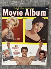 Movie Album Magazine Summer 1956 Marilyn Monroe Liz Taylor Rock Hudson T Curtis