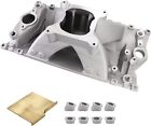High Rise Single Plane Intake Manifold For Small Block Sbc Vortec Chevy 350
