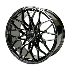 20 M Style Gloss Black Wheels Rims Fits Bmw 5x112 530i 540i Xdrive M550i 530e