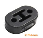 2pc For 81-13 Dodge Ford Chevy Rubber Exhaust Tail Pipe Bracket Hanger Insulator