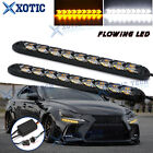 Jdm Switchback Dual Color Turn Signal Drl Arrow Sequential Strip For Lexus Is Es