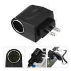 Ac Us Plug Wall Power To 12v Dc Car Charger Cigarette Lighter Converter Adapter