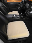 Car Seat Cover Luxury Sheepskin Front Single Seat Rear Cushion Mat Accessories