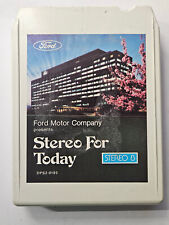 Oem Ford Motor Company Stereo For Today Included With A New Car 1970s 8 Track