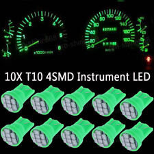 10x Green Led 194 158 Wedge Speedo Dash Gauge Instrument Panel Light For Chevy