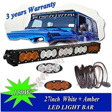 27 Inch Led Work Light Bar Combo Fog Lamp Offroad Driving Boat Truck Suv Ute 4wd