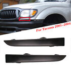 For Toyota Tacoma 2001-2004 Front Bumper Grille Headlight Filler Trim Panels 2x
