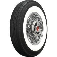 Coker 760r15 American Classic Bias-look Radial 3.25 In White Wall Tire