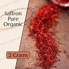 2 Grams Saffron Pure Organic Great Quality Fresh Most Valuable Spice - Us Seller